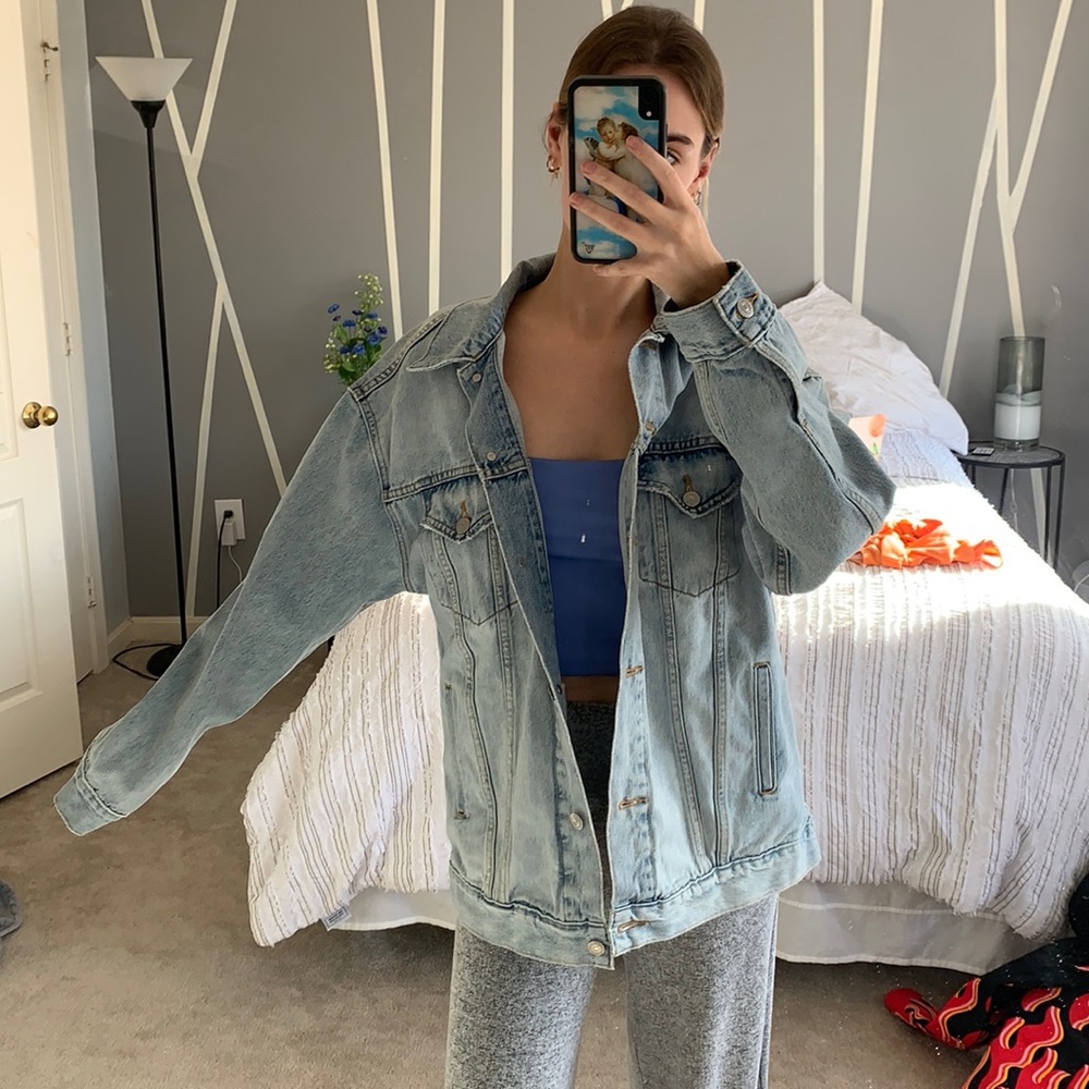 Oversized Levi Denim Jacket